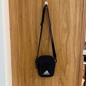 adidas Black Small Crossbody Shoulder Bag